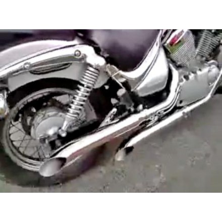 Universal turn out slip on exhaust