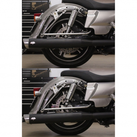 Harley Davidson Shocks 716 Air Dragger Progressive Suspension  13" 1980-17