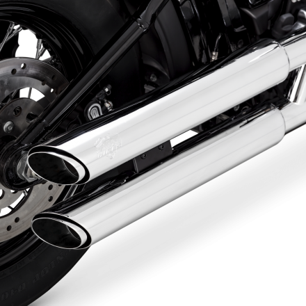 Harley Davidson Vance & Hines exhaust Softail 16875 TWIN SLASH 3-INCH SLIP-ONS
