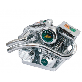 Deltran Battery Tender V-Twin sound  Dual Battery Charger – VTwin Replica Chrome Plated Housing