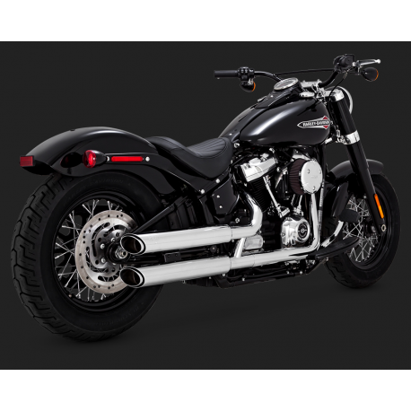  Vance Hines 16875 Twin Slash Slip-ons  Harley-Davidson  2018 Softail M8