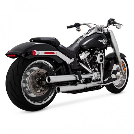 Harley Davidson  exhaust mufflers Softail 2018 up M8 Vance & Hines 16722 Eliminator 300 3-INCH SLIP-ONS !