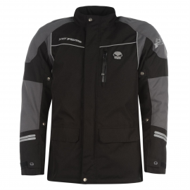 No Fear Motorbike jacket All Weather motorcycle  waterproof Jacket Harley Davidson style Skull logo