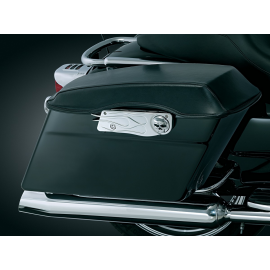 Kuryakyn 1595 bagger latch covers for Bagger Harley  saddlebags Harley Davidson touring